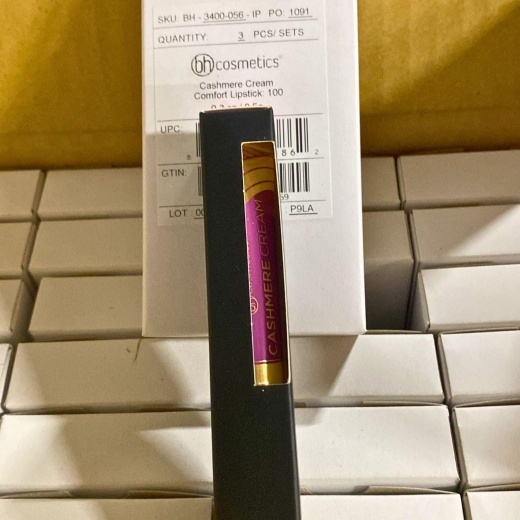 Bh Cosmetics Cashmere Cream Comfort Lipstick Color 100 0.3Oz (40 Pcs Lot)