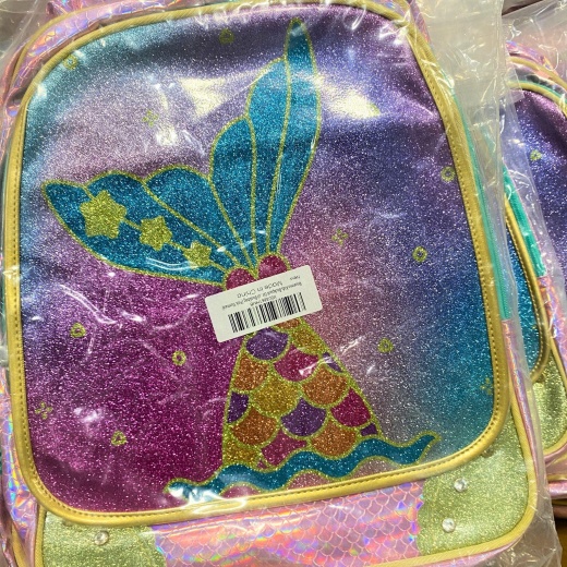 Moonmo Kids Backpack Gir..Ol Bookbag (Pink Mermaid) (24 Pcs Lot)