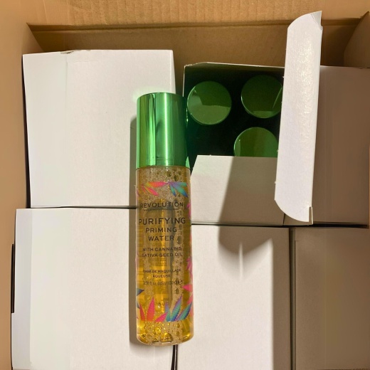 Purifying Priming Water With Cannabis Sativa Seed Oil 3.38 Fl Oz (36 Pcs Lot)