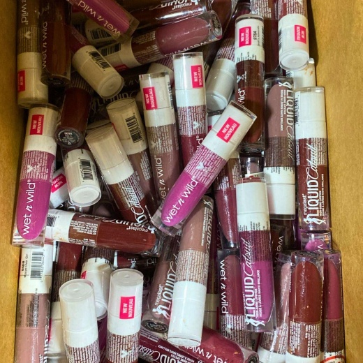 Wet N Wild Megalast Liquid Catsuit High-Shine Lipstick 0.20Oz Assorted Mix (60 Pcs Lot)