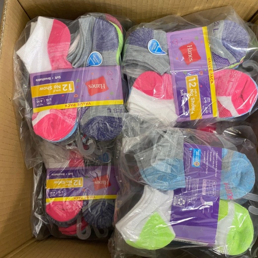 Hanes Girls (12 Pairs/Pk - 24 Packs/Case) - l