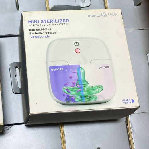Munchkin 59S Portable Uv Sanitizer (17 Pcs Lot)