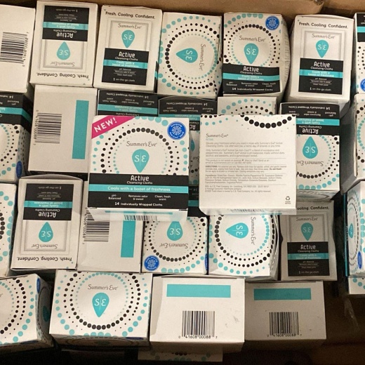 Summer's Eve Active Cleansing Cloths (50 Pcs Lot)