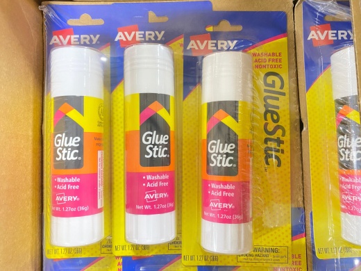 Avery Glue Sticks - Wholesale (72 Pcs Box)