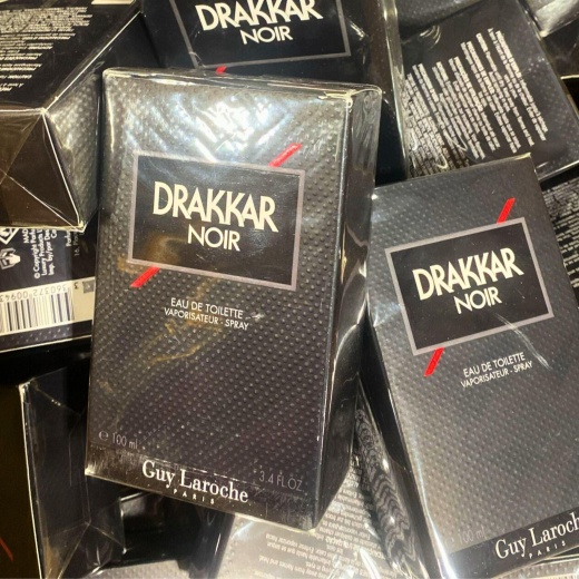 Drakkar Noir Eau De Toilette Spray Guy Laroche Paris 3.4Oz (38 Pcs Lot)