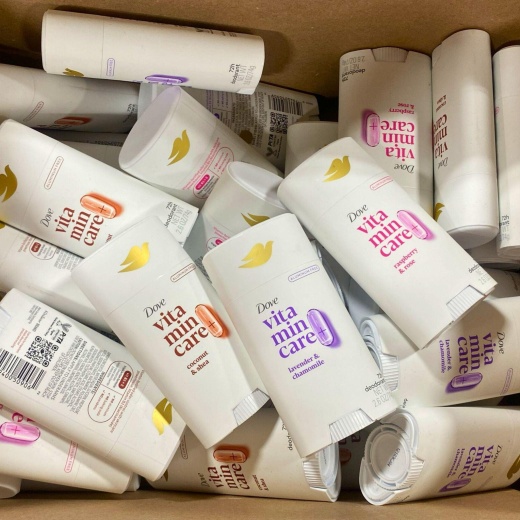 Dove Vitamin Care+ 72H Deodorant Assorted Scents 2.6Oz (36 Pcs Lot)
