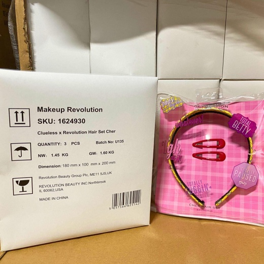 Clueless X Revolution Makeup Revolution London Cher Hair Set (72 Pcs Lot)
