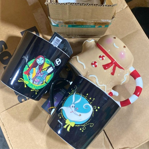 The Nightmare Before Xmas Mug & Ceramic Mug (39 Pcs Lot)