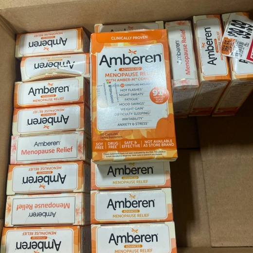 Amberen Advanced Menopause Relief With Amber M Complex (20 Pcs Lot)