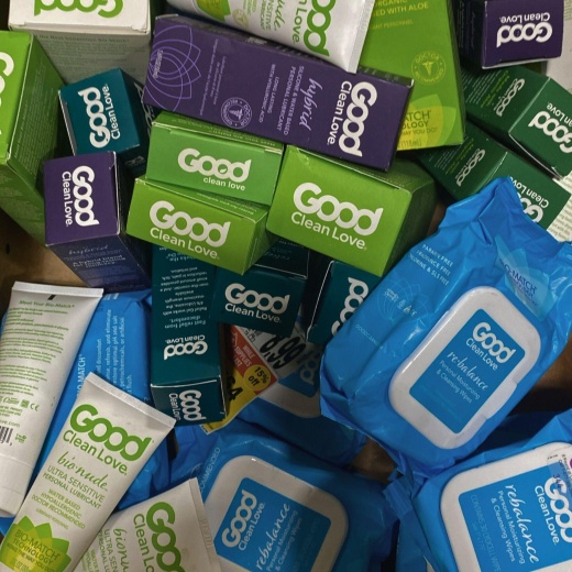 Good Clean Love Wipes Personal Lubriicant (32 Pcs Lot)