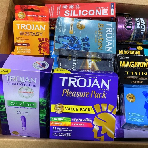 Condoms All In Date Condoms & Pleasure Rings (45 Pcs Box)