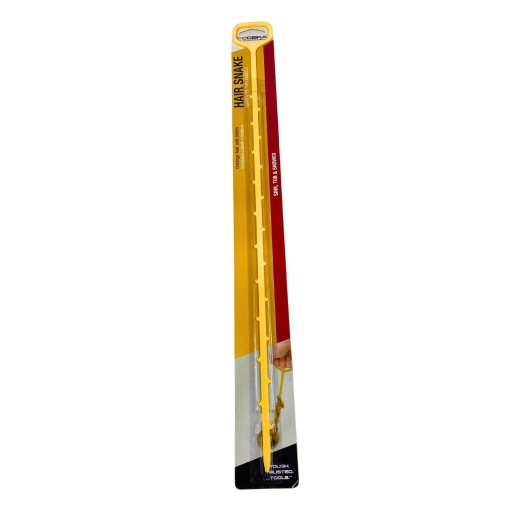 Cobra 00112Bl Yellow Plastic Hair Snake Flexible Drain Cleaning Tool 22 L In (100 Pcs Lot)