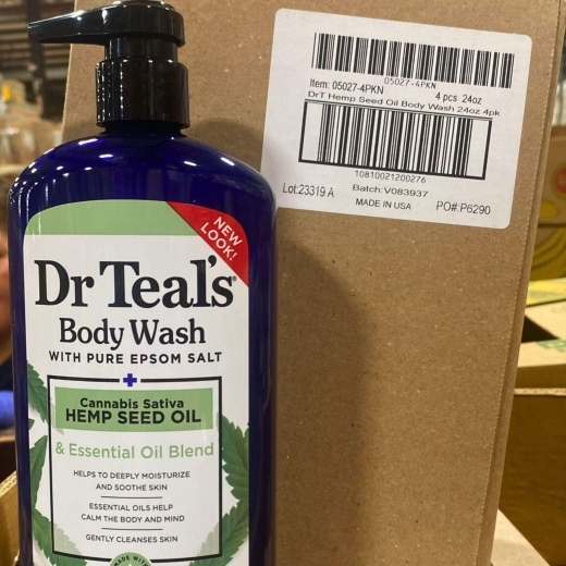 Dr Teals Body Wash 24Oz (55 Pcs Lot)
