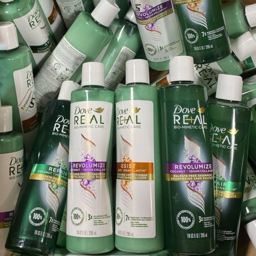 Dove Re+Al Mix Assorted - Includes Shampoo & Conditioner (42 Pcs Lot)