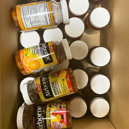 Airborne Gummies Assorted Gummies Assorted Flavors (30 Pcs Lot)