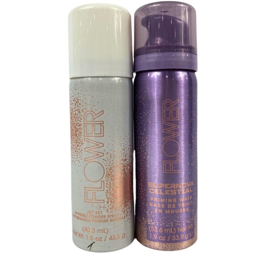 Flower Jet Set Invisible Powder & Supernova Celestial Priming Whip (35 Pcs Lot)