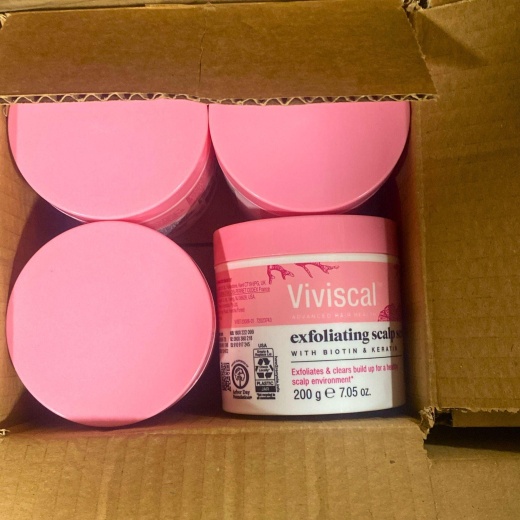 Viviscal Exfoliating Scalp Scrub With Biotin & Keratin 7.05Oz (35 Pcs Lot)