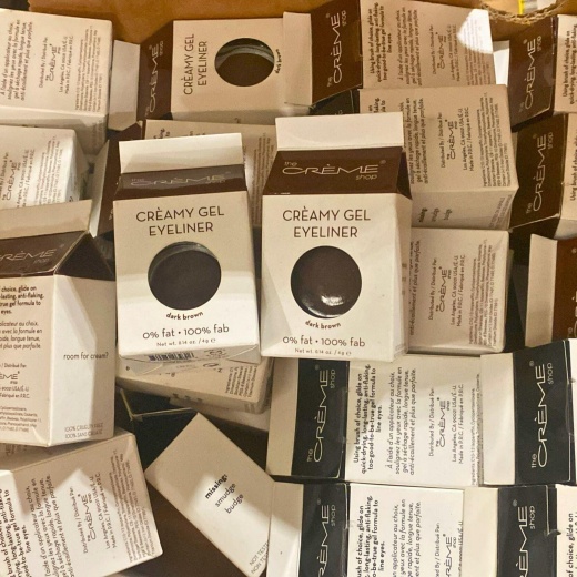 The Creme Shop Creamy Gel Eyeliner Dark Brown 0.14Oz (40 Pcs Lot)