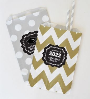 Personalized Graduation Goodie Bags (Set Of 12)