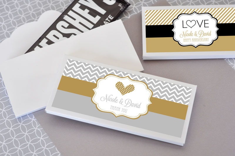 Personalized Mod Theme Silhouette Candy Wrapper Covers