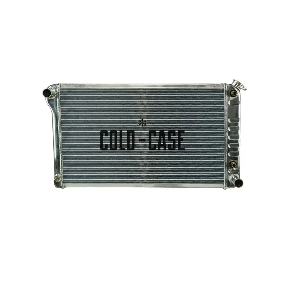 19681977 El Camino Cold Case Aluminum Radiator Big 2 Row At