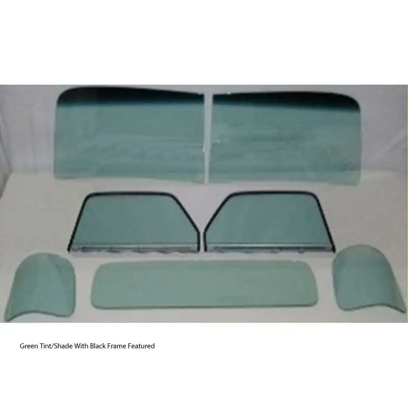 1947-1950 Chevy-Gmc Truck Glass Kit-Two Piece Windshield With Small ...