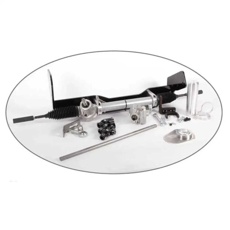 19671972 Chevy C10 Power Rack And Pinion Cradle Kit Mill Finished