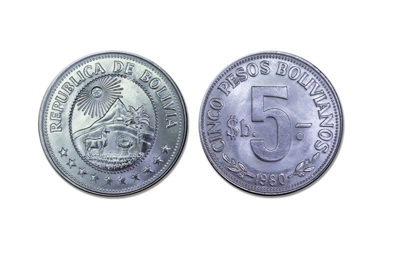 Bolivia Km197(U) 5 Pesos Bolivianos