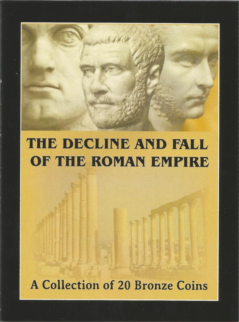 The Decline And Fall Of The Roman Empire: Box Of 20 Bronze Coins Of Ancient Rome (Twenty-Coin Boxed Set)
