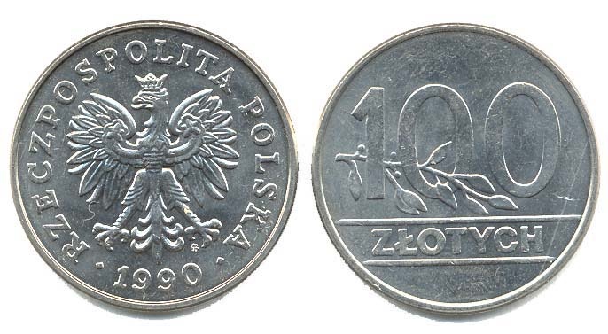 Poland Km214(U) 100 Zlotych