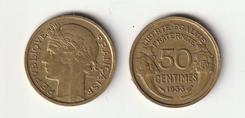 France Km894.1(F-Vf) 50 Cents