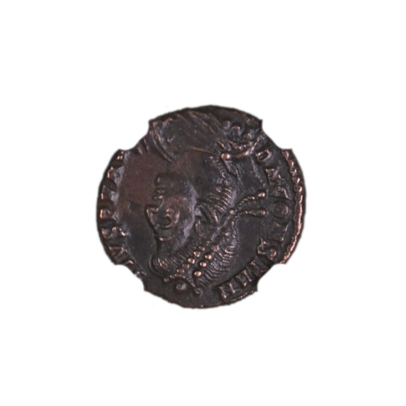 Constantius Ii Gladiator Reverse Ngc Slab (Xf) – Fallen Horseman(Xf)