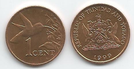 Trinidad & Tobago Km25(U) 1 Cent