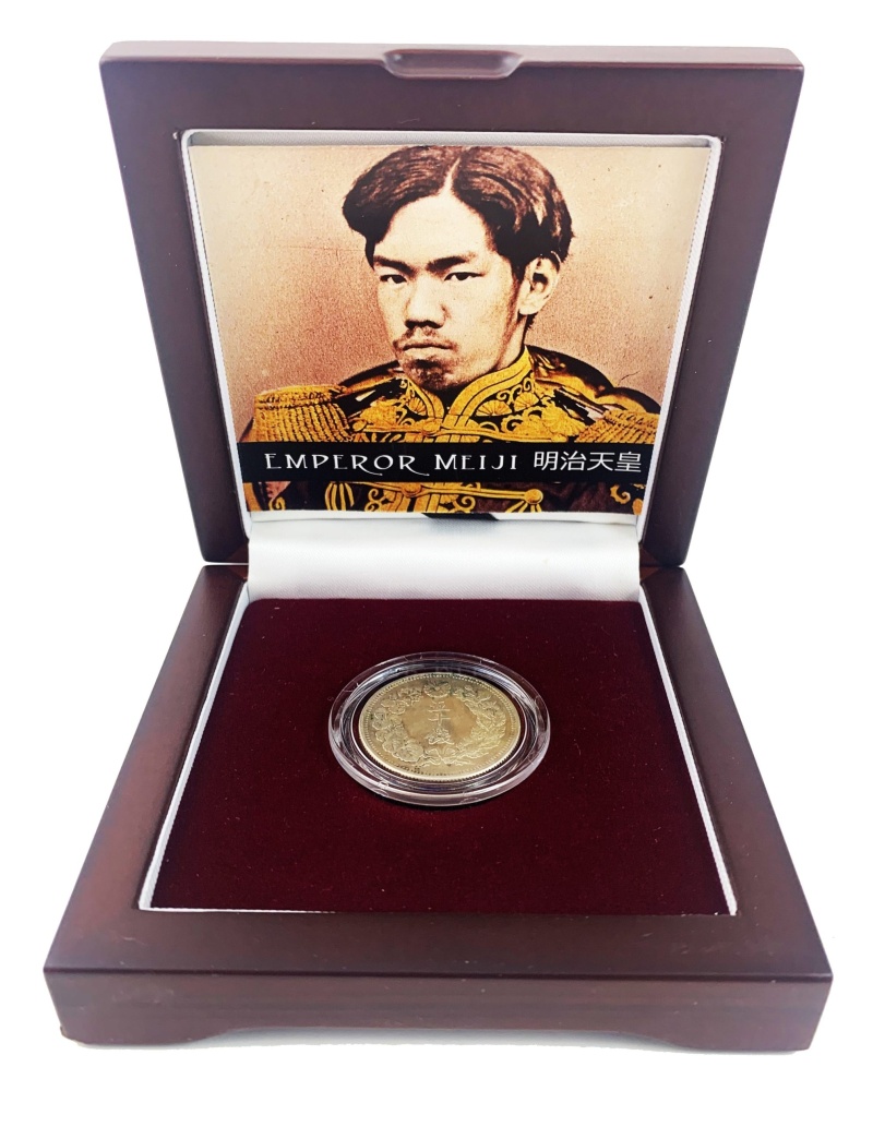 Japan: Emperor Meiji (One-Coin Box)