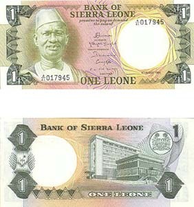 Sierra Leone P5(U) 1 Leone