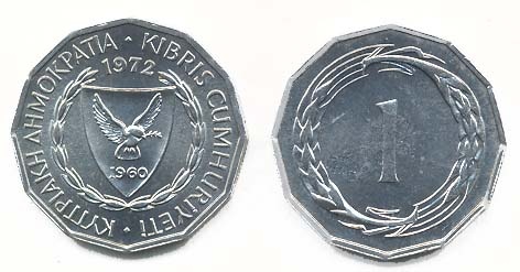 Cyprus Km38(U) 1 Mil