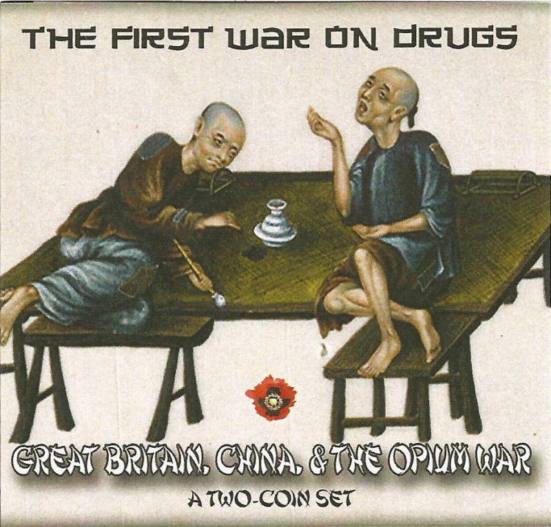 The First “War On Drugs“: Great Britain, China, And The Opium War (Two-Coin Box)
