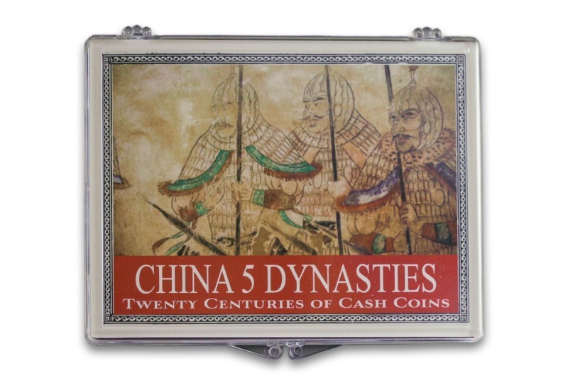 China 5 Dynasties: Twenty Centuries Of Cash Coins (Clear Box)