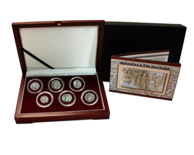 Rome’S “Three Julias” : Severan Dynasty (Six-Coin Box)