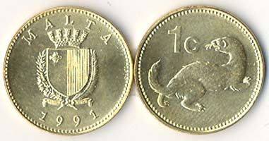 Malta Km93(U) 1 Cent