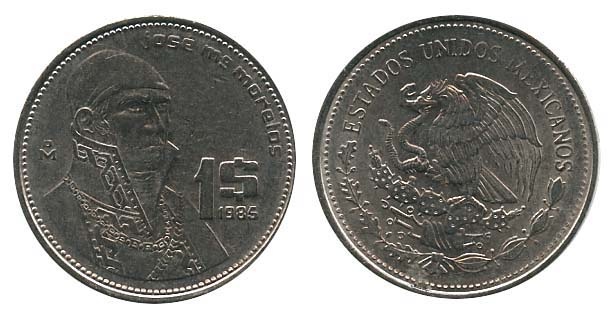 Mexicokm496(U) 1 Peso