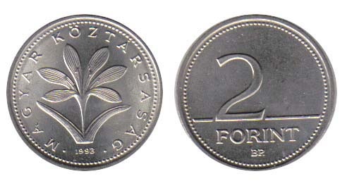 Hungary Km693(U) 2 Forint