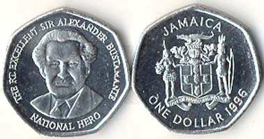 Jamaica Km164(U) 1 Dollar