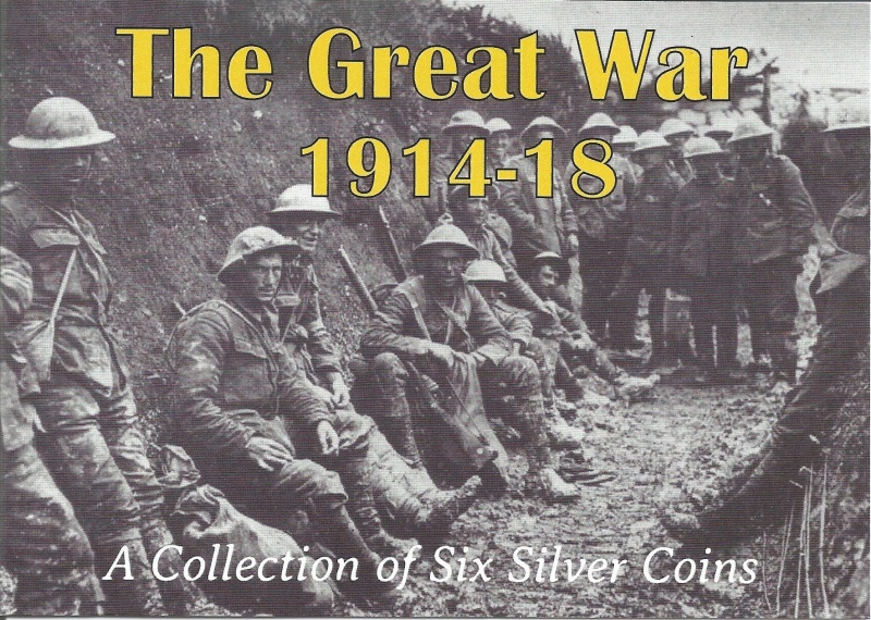 The Great War Box: 6 Silver Coins From The First World War (Wwi) (Six-Coin Box)