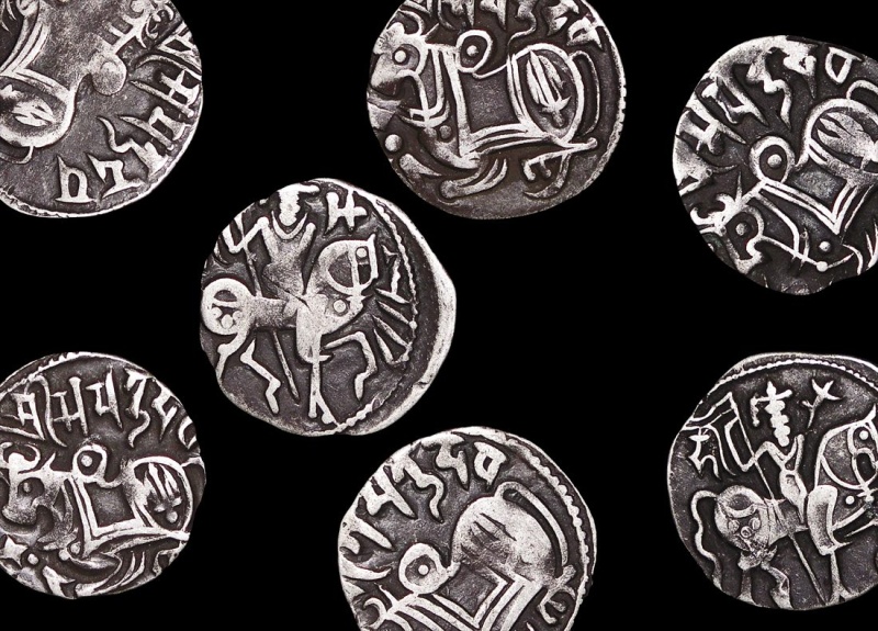 Jital Silver- Shahi Dynasty 700-1000 Ce(C)