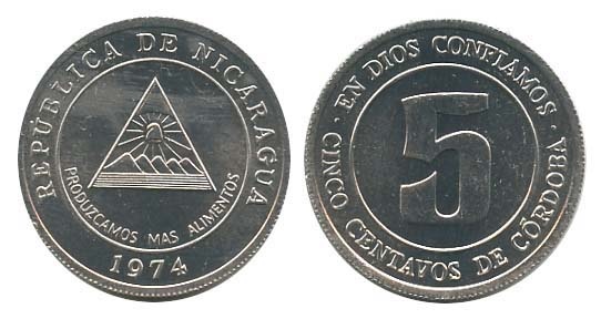 Nicaraguakm27(U) 5 Centavos