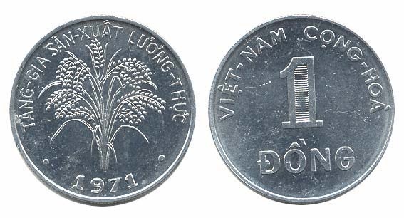 Viet Nam South Km12(U) 1 Dong