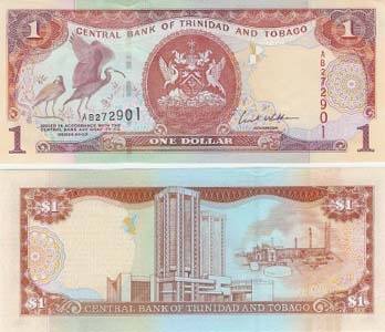 Trinidad & Tobago P41(U) 1 Dollar