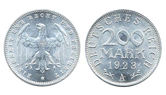 Germany Km35(U) 1923A 200 Mark