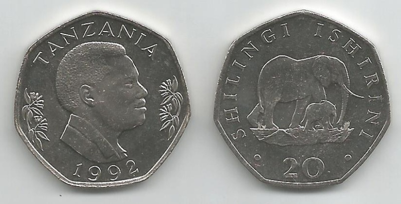 Tanzania Km27.2(U) 20 Shillings